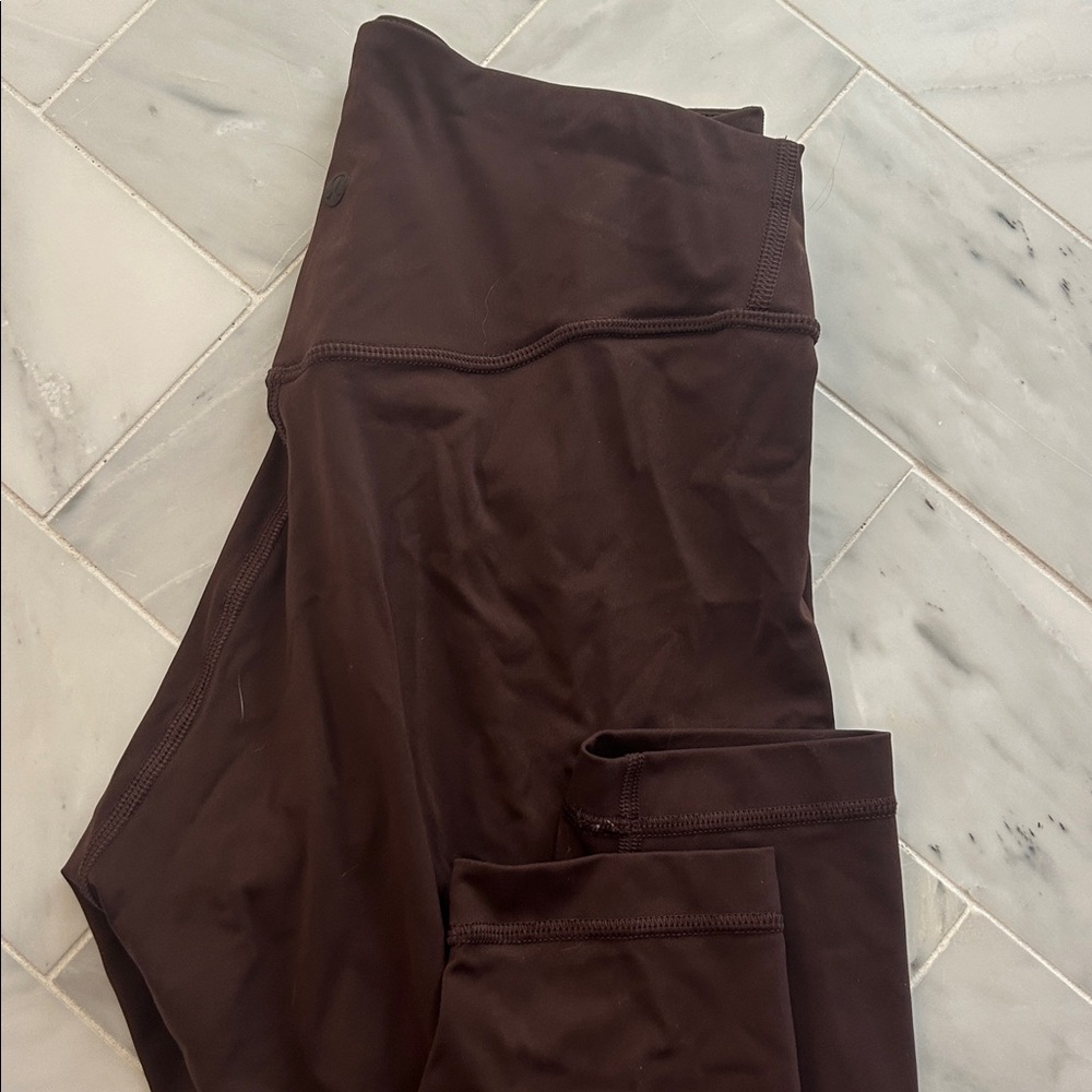Lululemon wunder under smooth cover 25” leggings
